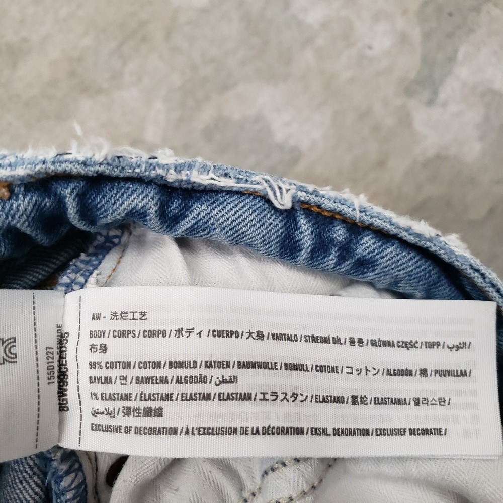 Abercrombie and Fitch Jeans Womens 26/2 Blue Pockets Denim Medium Wash - Picture 8 of 12
